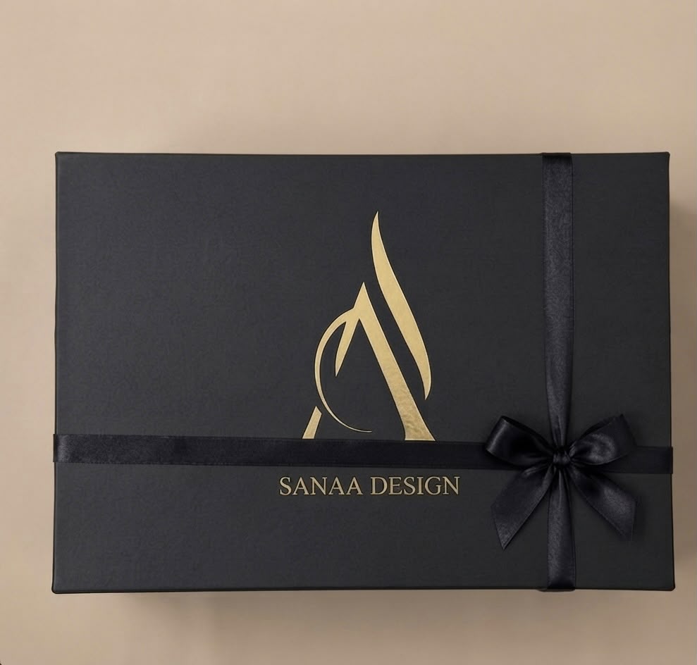 SANAA DESIGN „Dalija“ Premium Baumwoll-Jersey Hijab (mit Box)